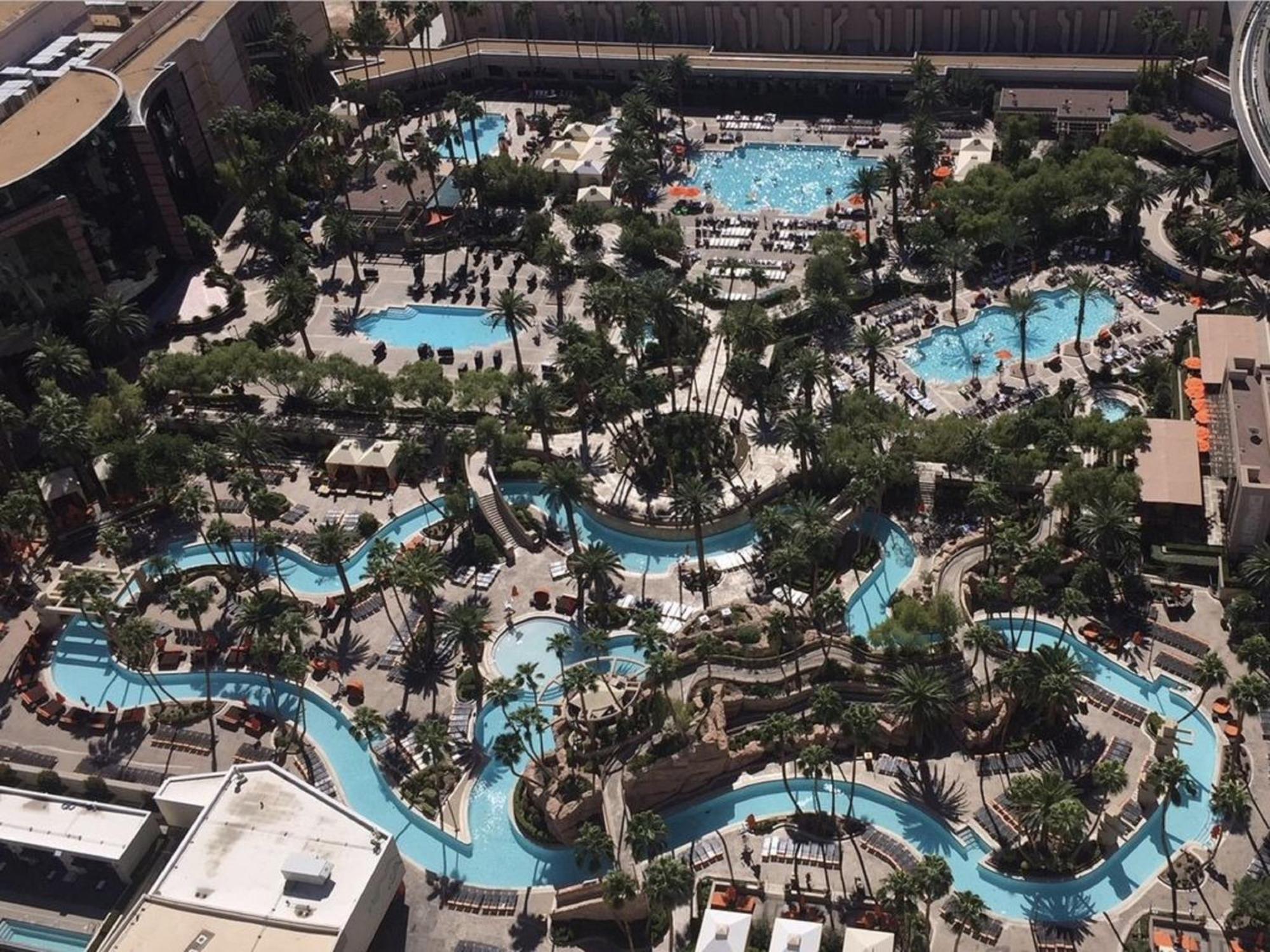 Lucky Gem Penthouse & Luxury Suites At Signature Resort, Balcony Strip View 2605 لاس فيغاس المظهر الخارجي الصورة